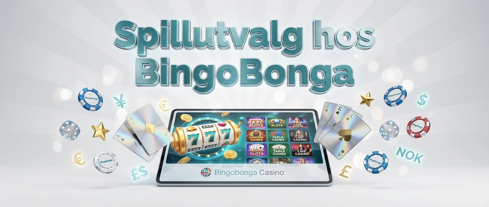 Spillutvalg hos BingoBonga